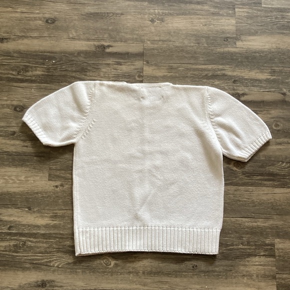 Vintage Susan Bristol Embroidered Knit Top. Size L - Picture 4 of 8